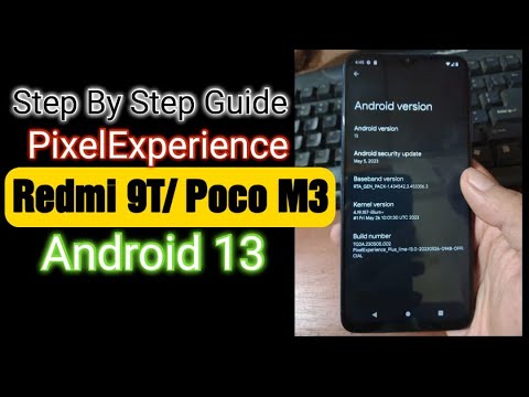 Redmi 9T/ Poco M3 | Android 13 Custom ROM (PixelExperience)