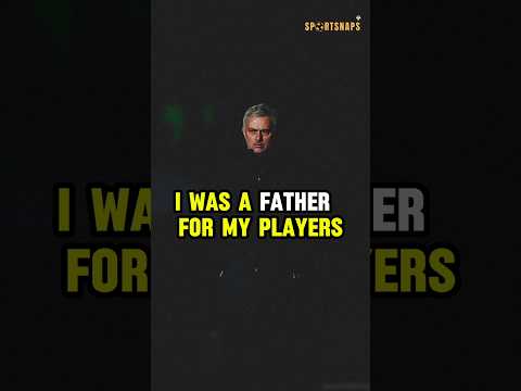 four moments that made people fall in love with Mourinho 🥹❤️‍🩹 #shorts