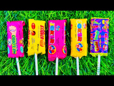 Some popular Candies in the World | New Milk Bottle | mini Cooking | Ice Cream Pop It | Asmr Coca