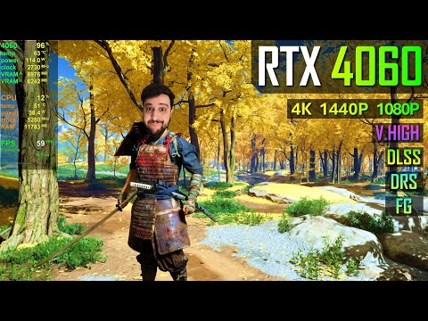 RTX 4060 - Ghost of Tsushima