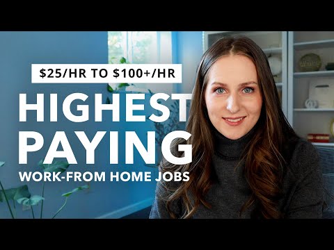 12 Highest Paying Work-at-Home Jobs 2023