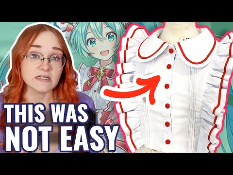 How I made the Hardest part of Miku x Strawberry, The Blouse