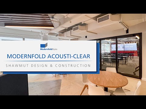 Acousti-Clear’s Sleek Design Perfectly Blends into Shawmut’s NYC Office