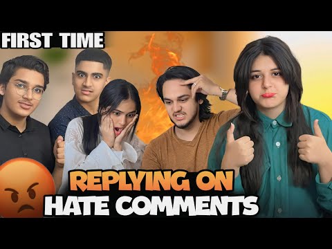 FIRST TIME READING HATE COMMENTS // FUNNY REPLY