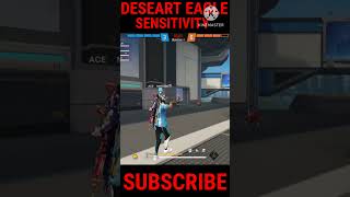 Desert Eagle Headshot Sensitivity Setting 🔥 Free Fire Sensitivity Setting #shorts #freefire