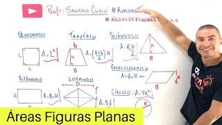 ÁREA DAS PRINCIPAIS FIGURAS PLANAS | GEOMETRIA PLANA