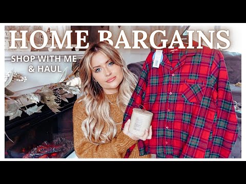 NEW IN HOME BARGAINS | HUGE HAUL & SHOP WITH ME - Gorgeous Autumn finds 🍁