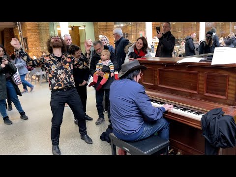 Dancing Preacher Man Shows Up To St Pancras Piano