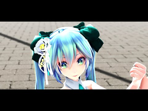 【MMD】Tda式改変GUMI、ミクで『GLIDE』