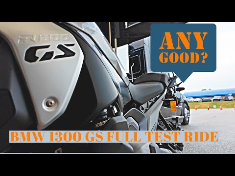 ALL NEW TEST RIDE! BMW r1300 GS !! Motorrad does it again!!