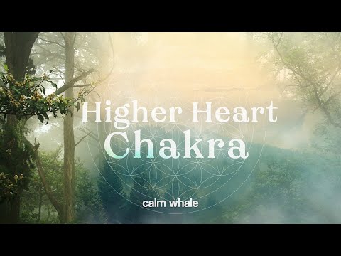 Slow Shaman Drum 🌳 Trance Inducing Ambient for Thymus Chakra, Higher Heart Chakra Meditation