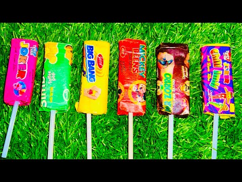 Some popular Candies in the World | New Milk Bottle | mini Cooking | Ice Cream Pop It | Asmr Coca