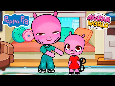 Peppa Pig in Avatar World |  Helps Daddy Pig Find His Glasses 👓