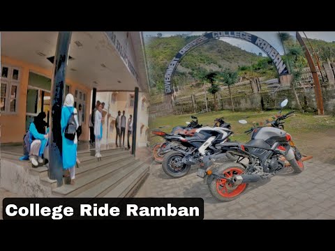 Aaj Toh Mza Aagya College Ride Pa | Ktm Rc200 | Bajaj Rs200 | Yamaha Mt15 | GDC Ramban