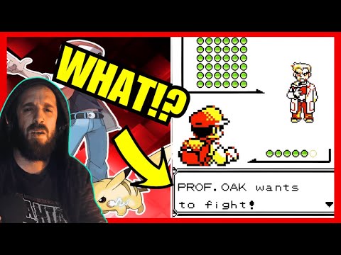 BEATING UP PROFESSOR OAK?! 17 *INSANE* Pokémon Red and Blue Secrets!!