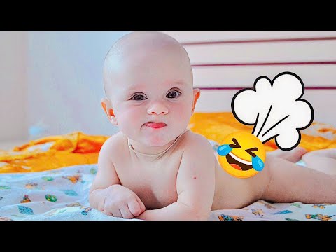 Try Not to Laugh at These Funny Baby Pooping Moments - Funny Baby Videos