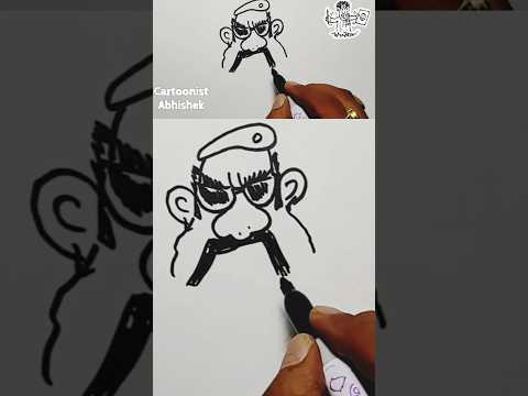 How to draw cartoon |   आओ cartoon बनाना सीखें | cartoon doodle art | #shorts