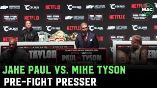 Mike Tyson vs. Jake Paul Full Press Conference