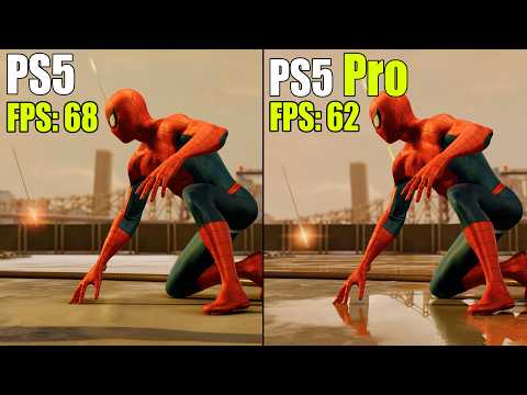 PS5 vs. PS5 Pro | Marvel's Spider-Man 2 Comparison | Loading, Graphics, Resolution and FPS Test