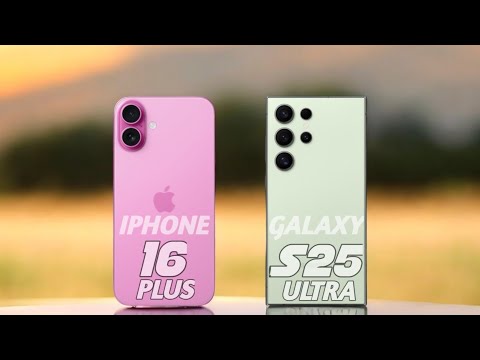 iPhone 16 Plus Vs Galaxy S25 Ultra | Full Comparison and review 🔥