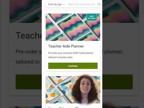 Twinkl's Teacher Planner: Annual Subscription Service