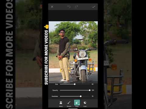 30 sec me background change photo editing in PicsArt #editingshorts #editingtutorial #photoediting