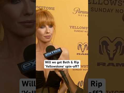 Will we get a Beth & Rip #Yellowstone spin-off? Kelly Reilly & Cole Hauser say… 🤞#shorts