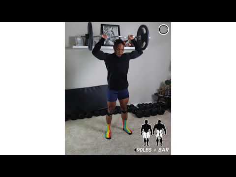 Leg Workout at Home [ Barbell Only]