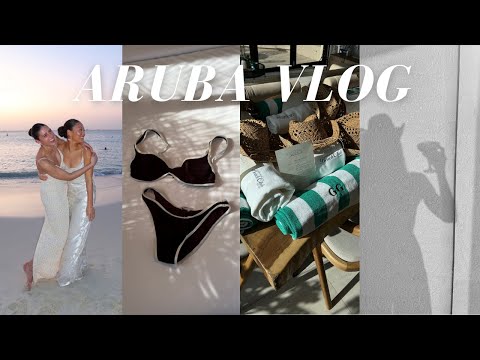 COME TO ARUBA WITH ME 🐚🏝👙🌞🐬 // travel vlog