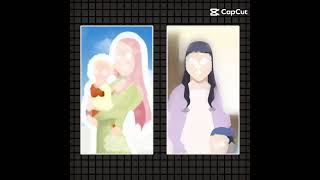 Naruto Shippuden Edit: #narusaku #sasuhina #capcut beautifuls Family