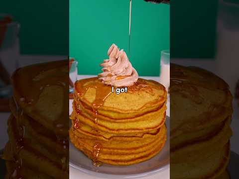 I tried Luke's PUMPKIN PANCAKES from Gilmore Girls!