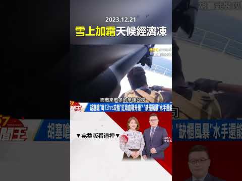 「雪上加霜」！中國天候、經濟齊凍！ JN.1疫情肆虐？全民瘋搶「神藥」？@57newsking   #shorts