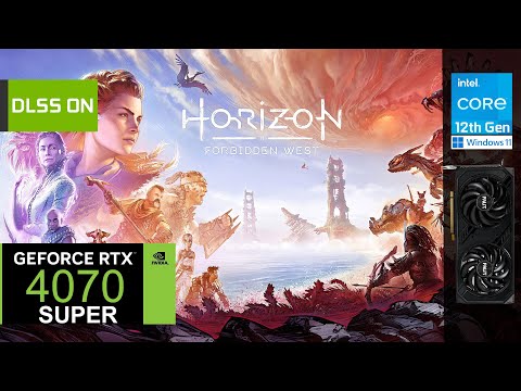 Horizon Forbidden West | RTX 4070 SUPER | 1440p, Very High, DLSS ON / OFF,  FG ON / OFF