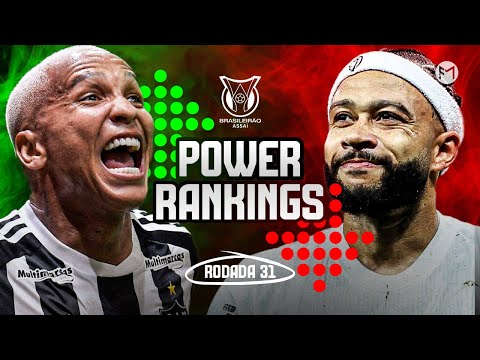 POWER RANKING BRASILEIRÃO RODADA 31