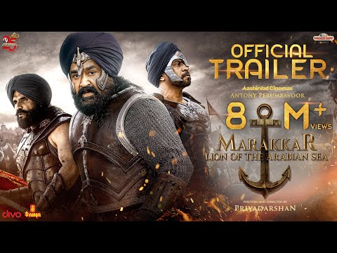 MARAKKAR - Official Hindi Trailer | Mohanlal, Suniel Shetty, Arjun, Prabhu | Priyadarshan