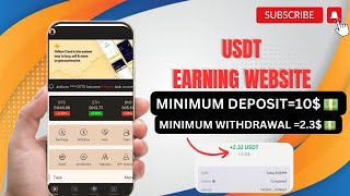 New USDT Earning Website 2024 || Long Term Crypto Investment site 🚀 || Money Making Platform 💰