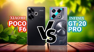 Which One Wins? Poco F6 Vs Infinix GT 20 Pro Battle.