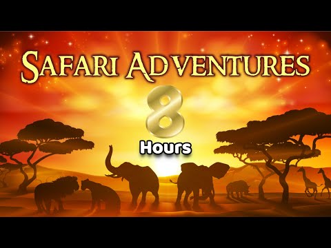 Sleep Story for Children | 8 HOURS MAGICAL SAFARI ADVENTURE | Sleep Meditation for Kids