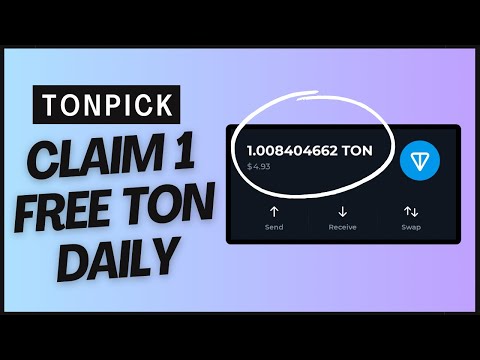 CLAIM FREE 1 TON COIN EVERY HOUR - Tonpick Review! (100% Legit Website)