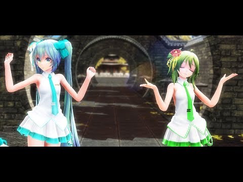 【MMD】Tda式改変初音ミク、GUMIで『CALL ME CALL ME』 Ver.2