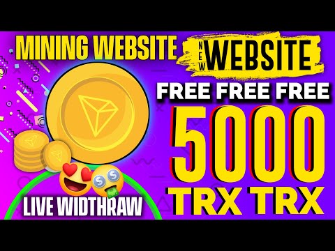 Free money earn application 2022🤮, register and claim 1000trx💰and daily withdreawl 6%📈