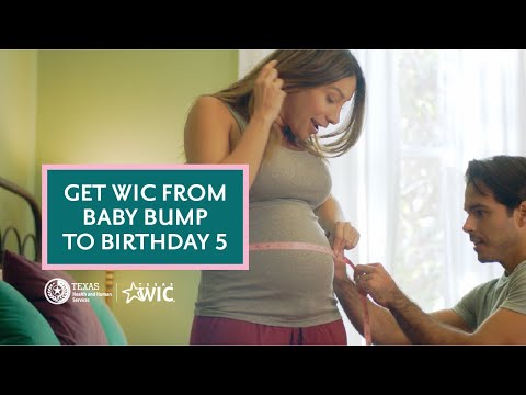 Get WIC from Baby Bump to Birthday 5! | Texas WIC Resources and Support | TexasWIC.org/apply