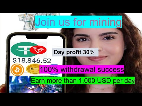 NEW USDT MINING SITE 2024 | NEW USDT MINING SITE TODAY | FREE MINING SITE