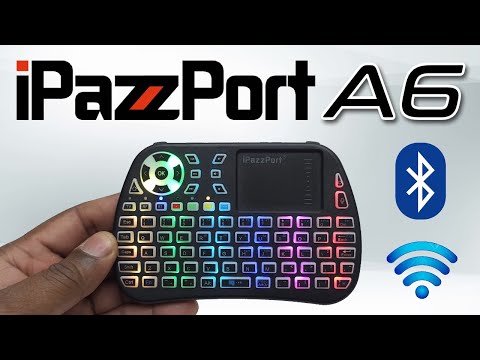 2024 iPazzPort A6 Wireless Bluetooth Mini Keyboard Review