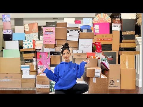 HUGE PR UNBOXING.. the biggest ever