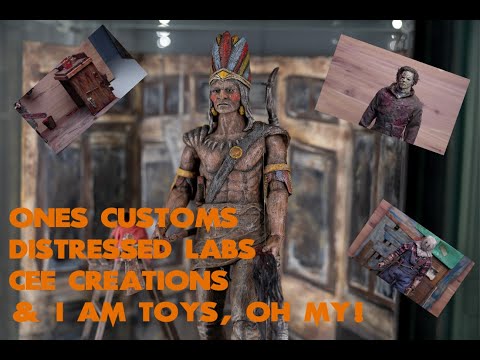 OnEs CUstoms, Cee Creations, Distressed Labs: Custom Horror in 2021.