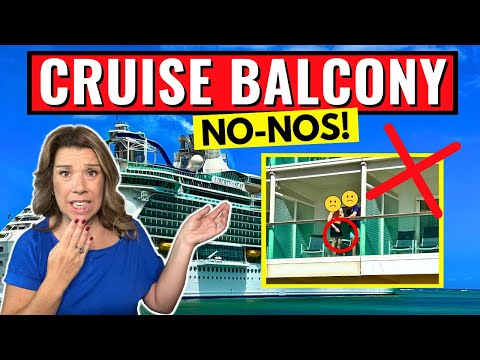 4 Balcony No-Nos I Witnessed First Hand on My Recent Cruise