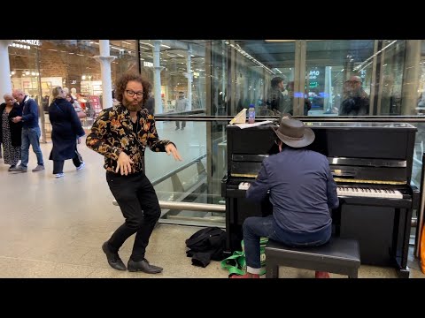 Billy Connolly JR Turned Up Unexpectedly then DID THIS at the public piano...