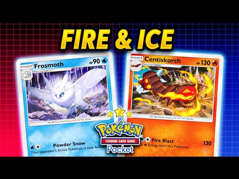 This DUAL Fire & Ice Deck is SO SATISFYING! - Pokemon Pocket