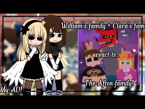 ❗️🤩William’s family + Clara’s family reacts to?!😭🫶🏼 ||GCRV|| ||FNAF|| ||Gacha logic😃🔫||1/1||